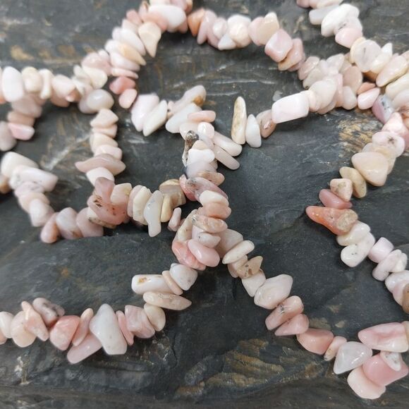 One strand natural rose quartz - Picture 6 of 9